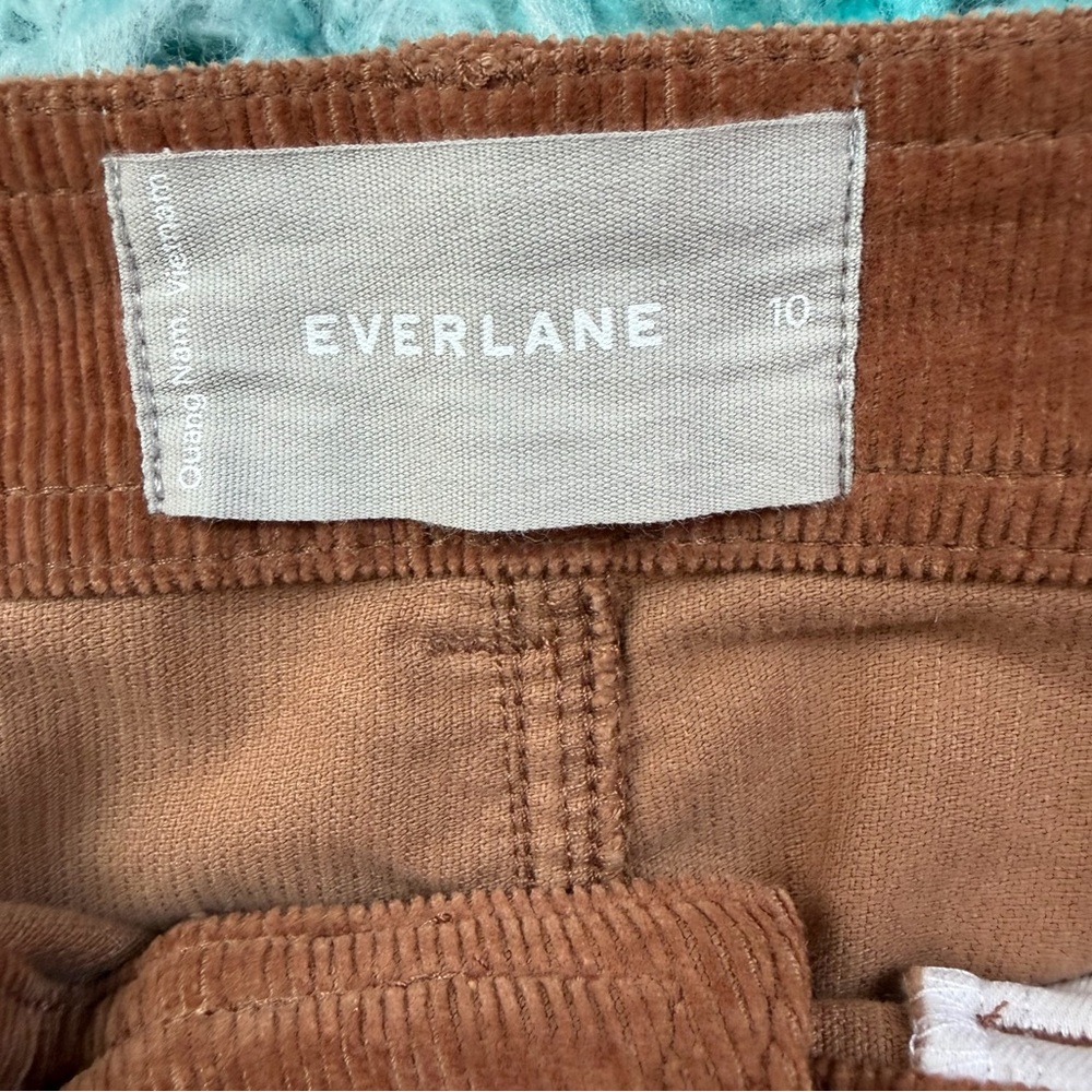 Women’s Everlane brown wide leg Corduroy pants - Picture 3 of 7